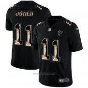 Maglia NFL Limited Atlanta Falcons Jones Statue Of Liberty Fashion Nero