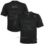 Maglia NFL Limited Bambino Chicago Bears Khalil Mack 2020 Salute To Service Nero
