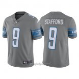 Maglia NFL Limited Bambino Detroit Lions 9 Matthew Stafford Grigio 2017