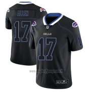 Maglia NFL Limited Buffalo Bills Josh Allen Nero Color Rush 2018 Lights Out