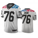 Maglia NFL Limited Carolina Panthers Russell Okung Citta Edition Bianco