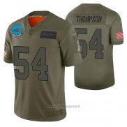 Maglia NFL Limited Carolina Panthers Shaq Thompson 2019 Salute To Service Verde