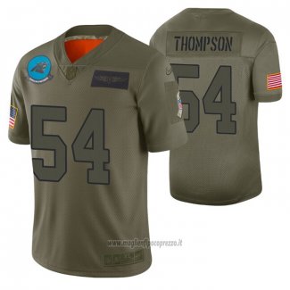 Maglia NFL Limited Carolina Panthers Shaq Thompson 2019 Salute To Service Verde