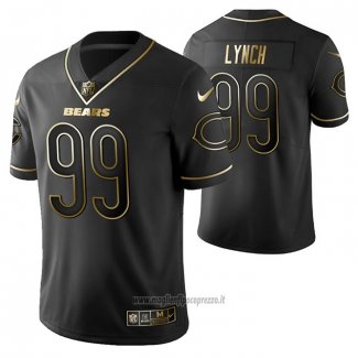 Maglia NFL Limited Chicago Bears Aaron Lynch Golden Edition Nero