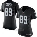 Maglia NFL Limited Donna Las Vegas Raiders 89 Amari Cooper Nero