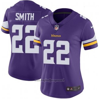 Maglia NFL Limited Donna Minnesota Vikings 22 Smith Viola