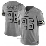 Maglia NFL Limited Green Bay Packers Savage Team Logo Gridiron Grigio