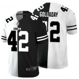 Maglia NFL Limited Indianapolis Colts Clark White Black Split