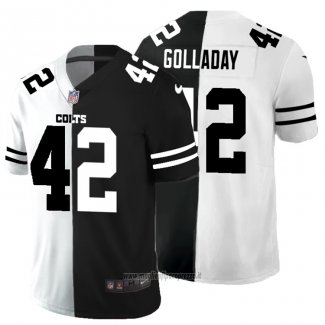 Maglia NFL Limited Indianapolis Colts Clark White Black Split