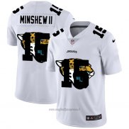 Maglia NFL Limited Jacksonville Jaguars Minshew Ii Logo Dual Overlap Bianco