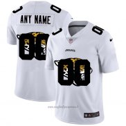 Maglia NFL Limited Jacksonville Jaguars Personalizzate Logo Dual Overlap Bianco