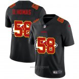 Maglia NFL Limited Kansas City Chiefs D.Homas Logo Dual Overlap Nero