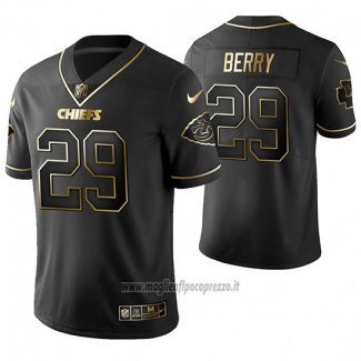 Maglia NFL Limited Kansas City Chiefs Eric Berry Golden Edition Nero