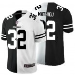 Maglia NFL Limited Kansas City Chiefs Mathieu Black White Split