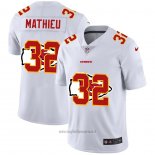 Maglia NFL Limited Kansas City Chiefs Mathieu Logo Dual Overlap Bianco