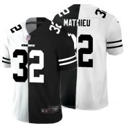 Maglia NFL Limited Kansas City Chiefs Mathieu White Black Split