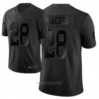 Maglia NFL Limited Las Vegas Raiders Jacobs Citta Edition Nero