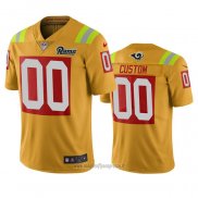Maglia NFL Limited Los Angeles Rams Personalizzate Citta Edition Giallo