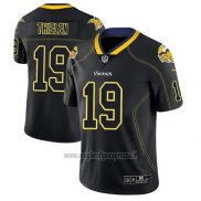 Maglia NFL Limited Minnesota Vikings Adam Thielen Nero Color Rush 2018 Lights Out