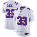 Maglia NFL Limited Minnesota Vikings Cook Logo Dual Overlap Bianco