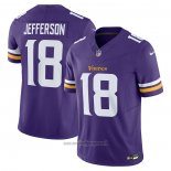 Maglia NFL Limited Minnesota Vikings Justin Jefferson Vapor F.U.S.E. Viola