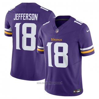 Maglia NFL Limited Minnesota Vikings Justin Jefferson Vapor F.U.S.E. Viola