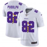 Maglia NFL Limited Minnesota Vikings Pudolph Logo Dual Overlap Bianco