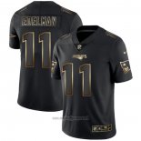 Maglia NFL Limited New England Patriots Edelman Vapor Untouchable Nero