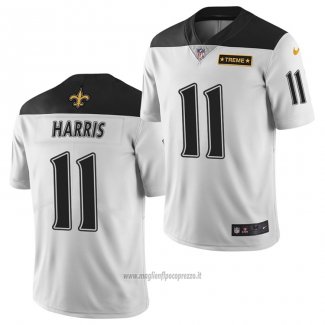 Maglia NFL Limited New Orleans Saints Deonte Harris Citta Edition Bianco