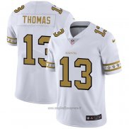 Maglia NFL Limited New Orleans Saints Thomas Team Logo Fashion Bianco