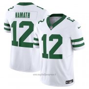 Maglia NFL Limited New York Jets Joe Namath Vapor F.U.S.E. Legacy Bianco