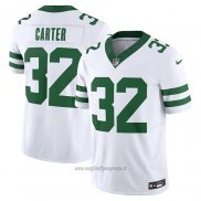 Maglia NFL Limited New York Jets Michael Carter Vapor F.U.S.E. Bianco