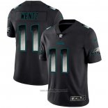 Maglia NFL Limited Philadelphia Eagles Wentz Smoke Fashion Nero
