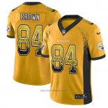Maglia NFL Limited Pittsburgh Steelers Brown Rush Drift Fashion Giallo