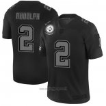 Maglia NFL Limited Pittsburgh Steelers Rudolph 2019 Salute To Service Nero