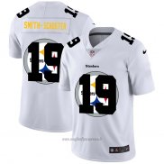 Maglia NFL Limited Pittsburgh Steelers Smith-Schuster Logo Dual Overlap Bianco