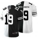Maglia NFL Limited Pittsburgh Steelers Smith-Schuster White Black Split