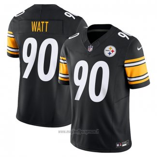 Maglia NFL Limited Pittsburgh Steelers T.j. Watt Vapor F.u.s.e. Nero