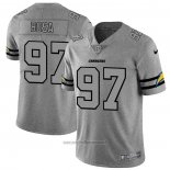 Maglia NFL Limited San Diego Chargers Bosa Team Logo Gridiron Grigio