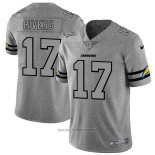 Maglia NFL Limited San Diego Chargers Rivers Team Logo Gridiron Grigio
