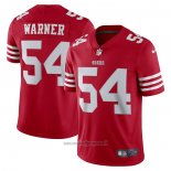 Maglia NFL Limited San Francisco 49ers Fred Warner Vapor Untouchable Rosso