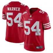 Maglia NFL Limited San Francisco 49ers Fred Warner Vapor Untouchable Rosso