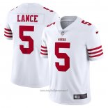 Maglia NFL Limited San Francisco 49ers Trey Lance Vapor Untouchable Bianco