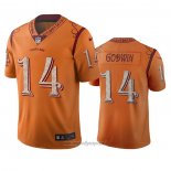 Maglia NFL Limited Tampa Bay Buccaneers Chris Godwin Citta Edition Arancione