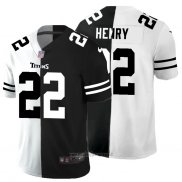 Maglia NFL Limited Tennessee Titans Henry White Black Split