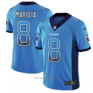 Maglia NFL Limited Tennessee Titans Mariota Rush Drift Fashion Blu