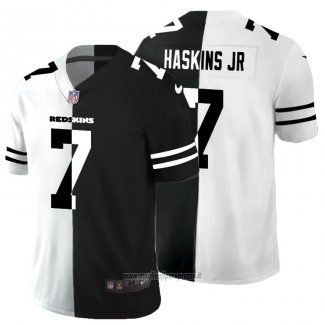 Maglia NFL Limited Washington Commanders Haskins JR White Black Split