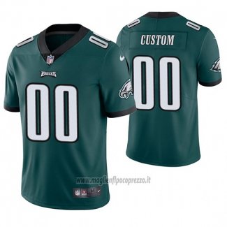 Maglia NFL Philadelphia Eagles Personalizzate Verde Vapor Untouchable