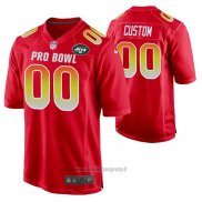 Maglia NFL Pro Bowl New York Jets Personalizzate Rosso