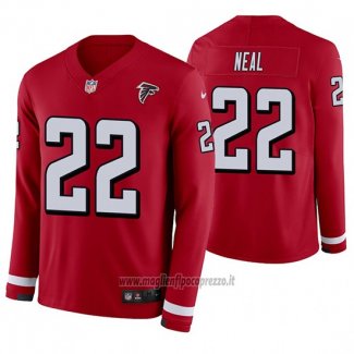 Maglia NFL Therma Manica Lunga Atlanta Falcons Keanu Neal Rosso
